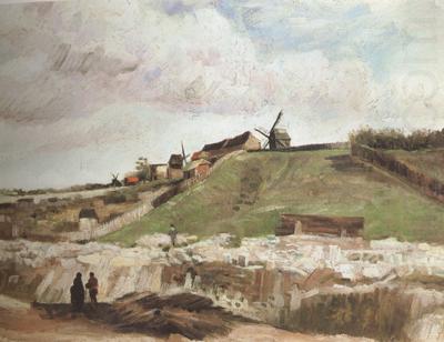 Montmartre:Quarry,the Mills (nn04), Vincent Van Gogh